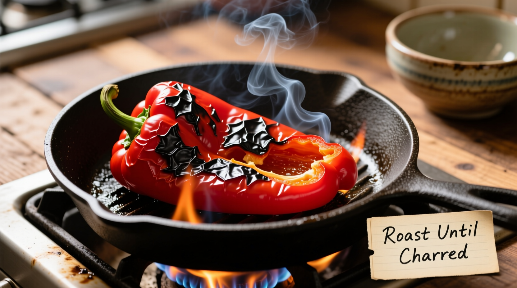 Master Roasting Peppers: Deepen Flavor for Dips & Salads